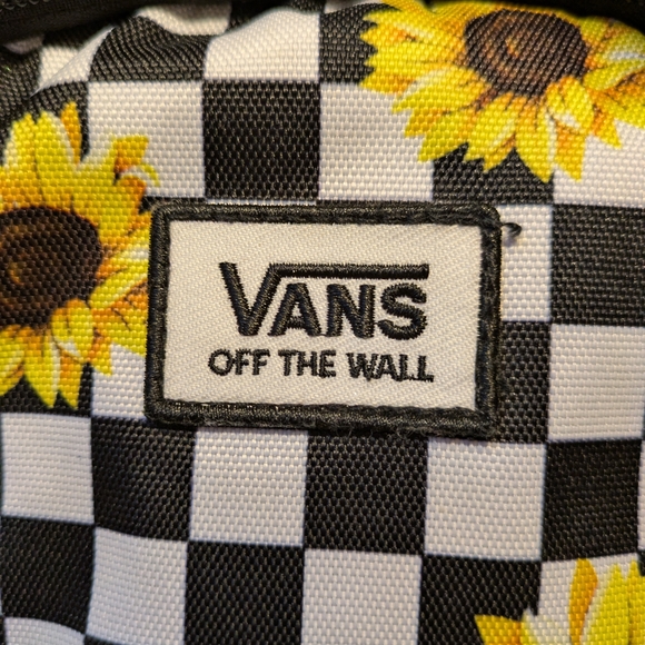 Vans Sunflower Checkered Backpack - Picture 3 of 5